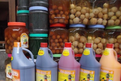 Siro hoa quả mập mờ chất lượng “vào mùa”